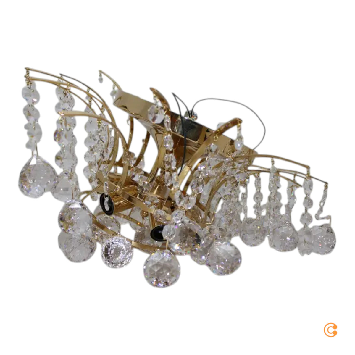ORION Deckenleuchte Lampe LENNARDA 24 Karat vergoldet gold SIEHE TEXT/FOTO - 9003090182718