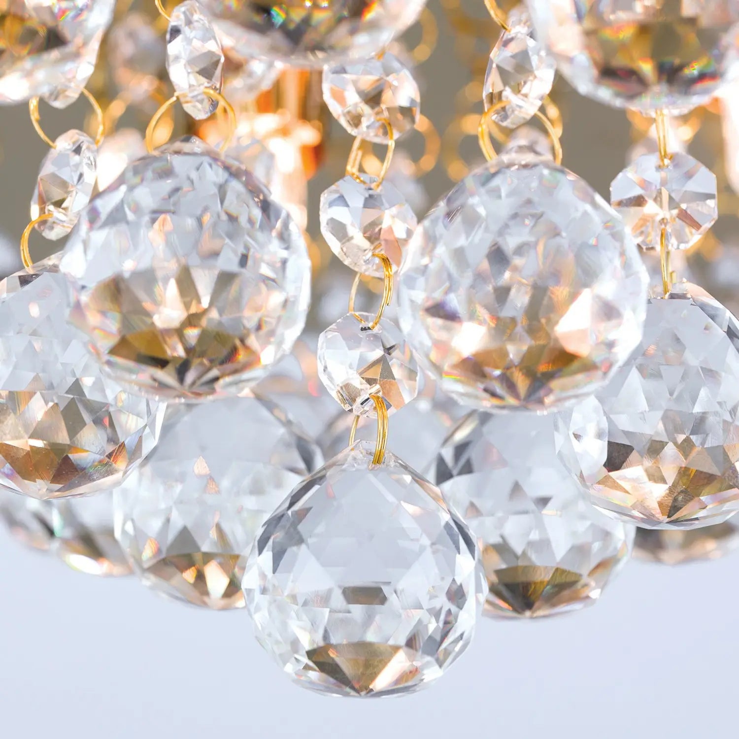 B-Ware Orion Deckenleuchte Lampe Kristallleuchte Tuila Kristallleuchte 38 Cm Siehe Text - 9003090216888