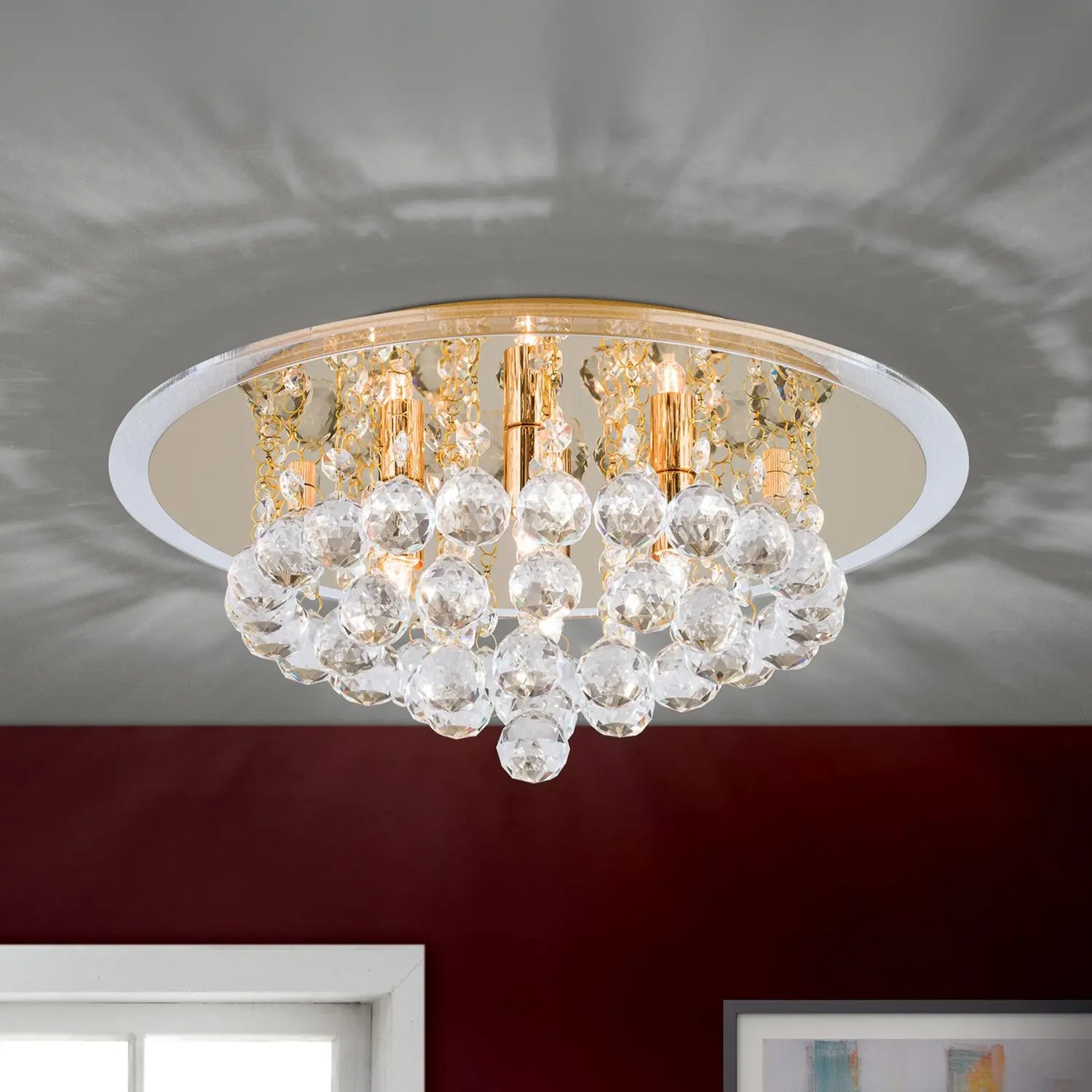 B-Ware Orion Deckenleuchte Lampe Kristallleuchte Tuila Kristallleuchte 38 Cm Siehe Text - 9003090216888