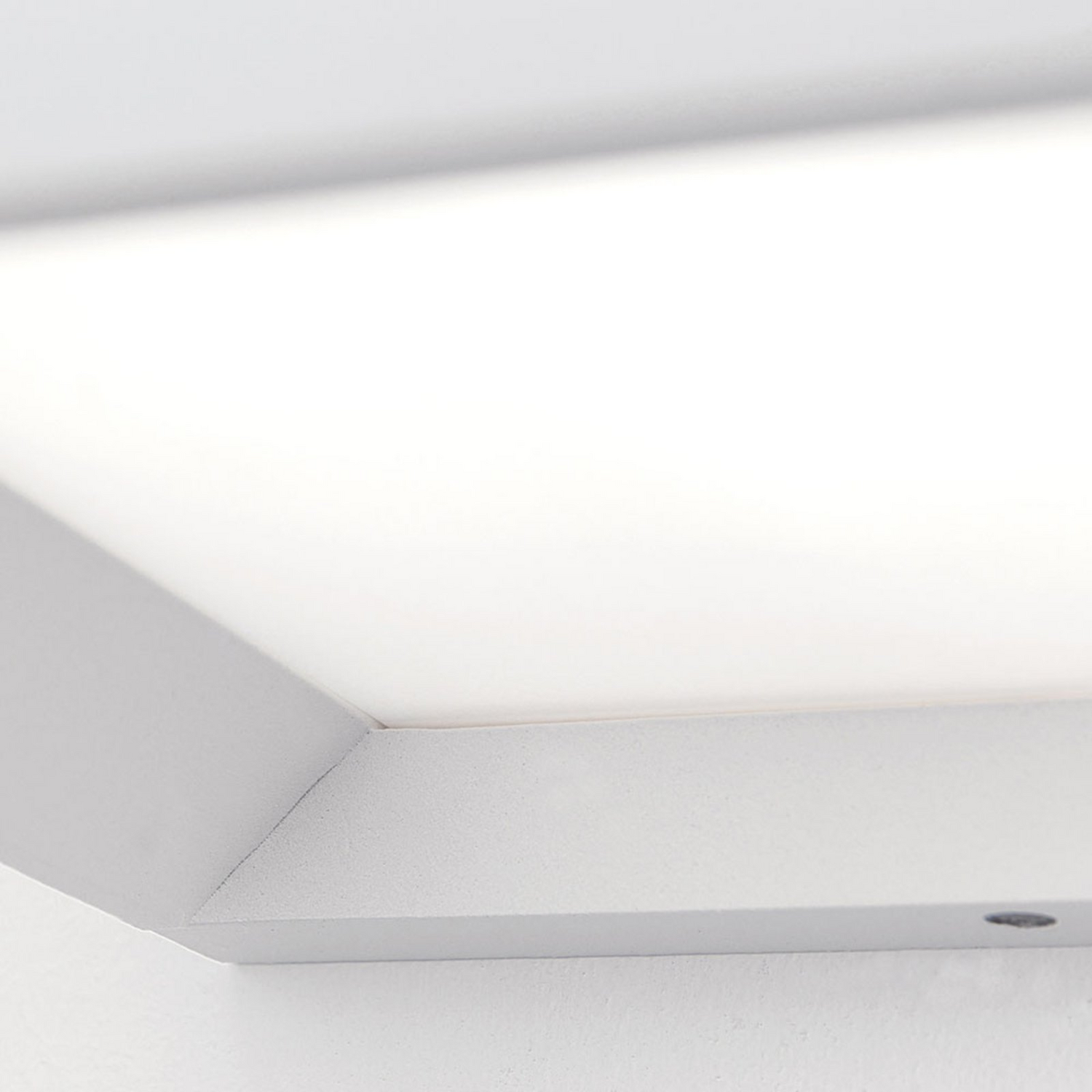 Orion Außenwandleuchte Wandlampe Außenbeleuchtung Henry 16x16x16cm Weiß B-Ware - 9003090270132