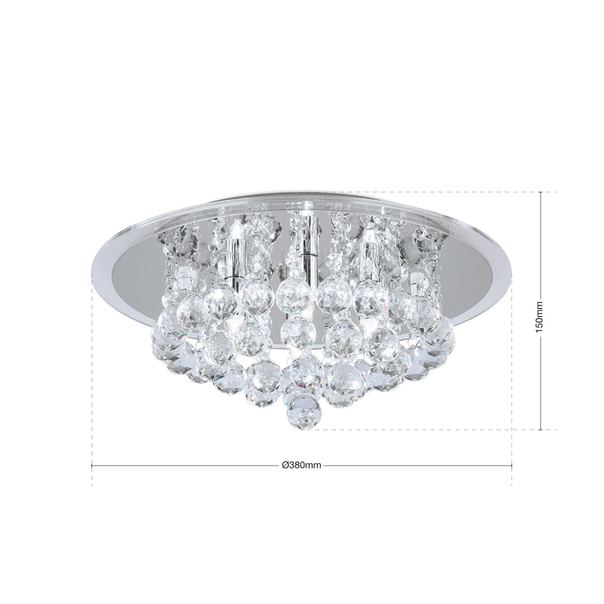 ORION Brillante Deckenleuchte DESPINA 38 cm - 9003090197750