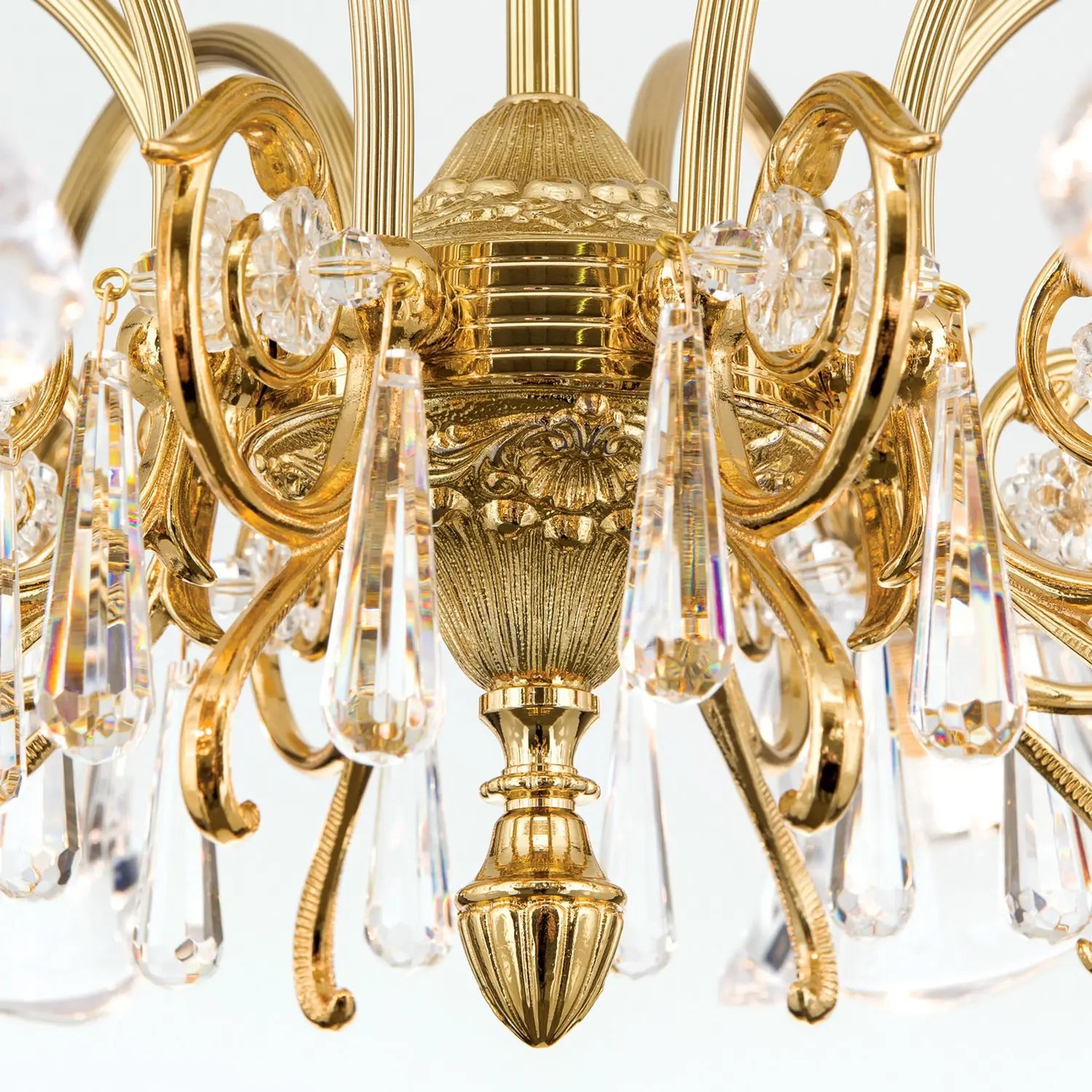 B-Ware Orion Deckenleuchte Leuchte Kaisa 24 Karat Vergoldet 8 Flammig Gold Deckenlampe - 9003090214778