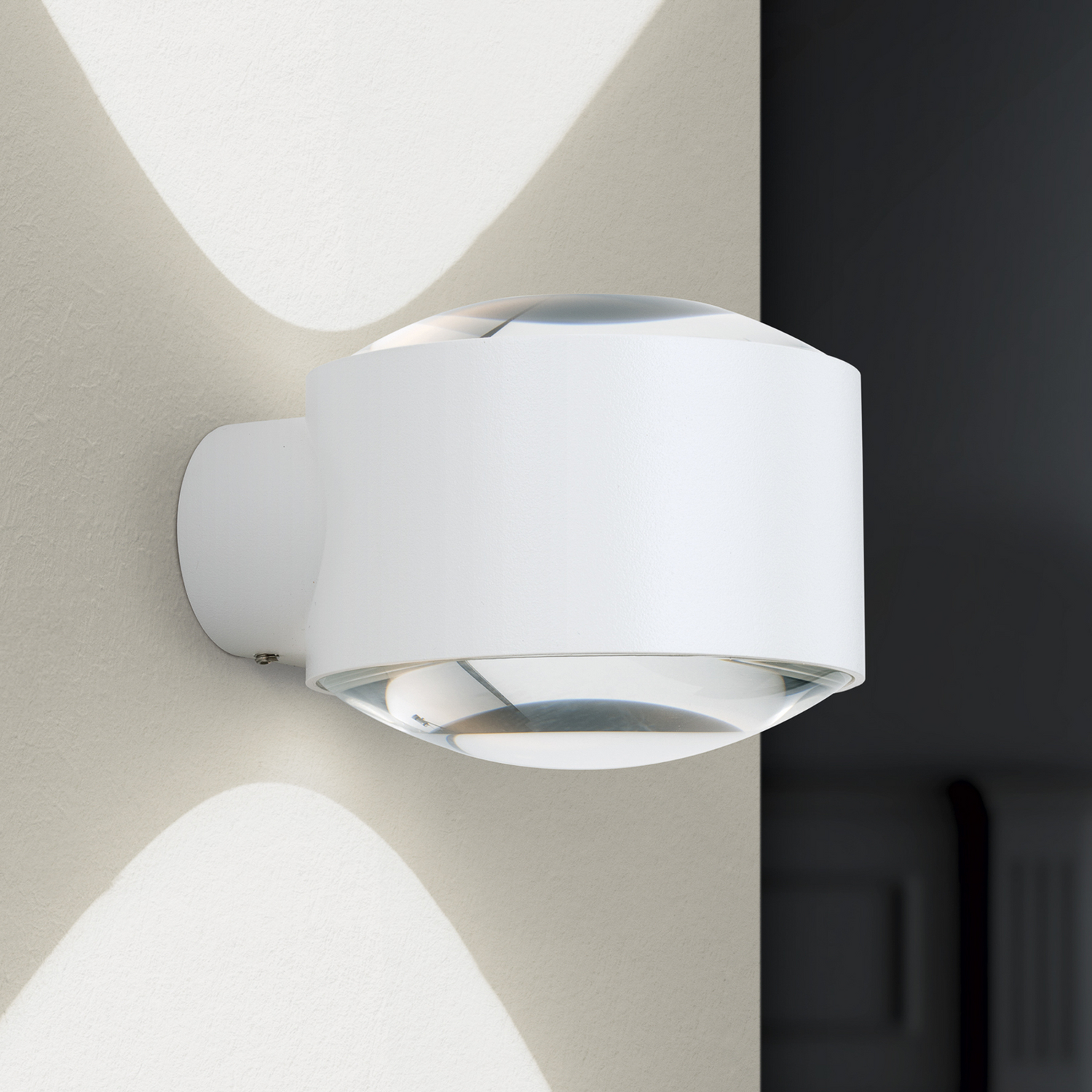 B-Ware Orion Led Außenwandlampe Wandbeleuchtung Tatra Weiß Aluminium 11 W Ip65 Dimmbar   - 9003090279104