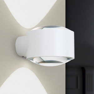 B-Ware Orion Led Außenwandlampe Wandbeleuchtung Tatra Weiß Aluminium 11 W Ip65 Dimmbar