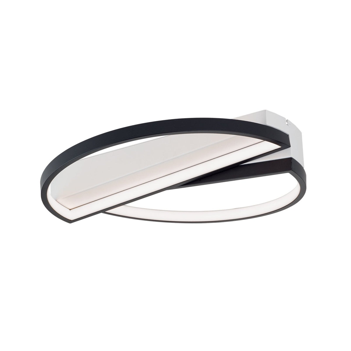 Olga Deckenlampe Deckenleuchte LED schwarz weiß Stahl Silikon Wohnzimmerlampe - 9003090274321