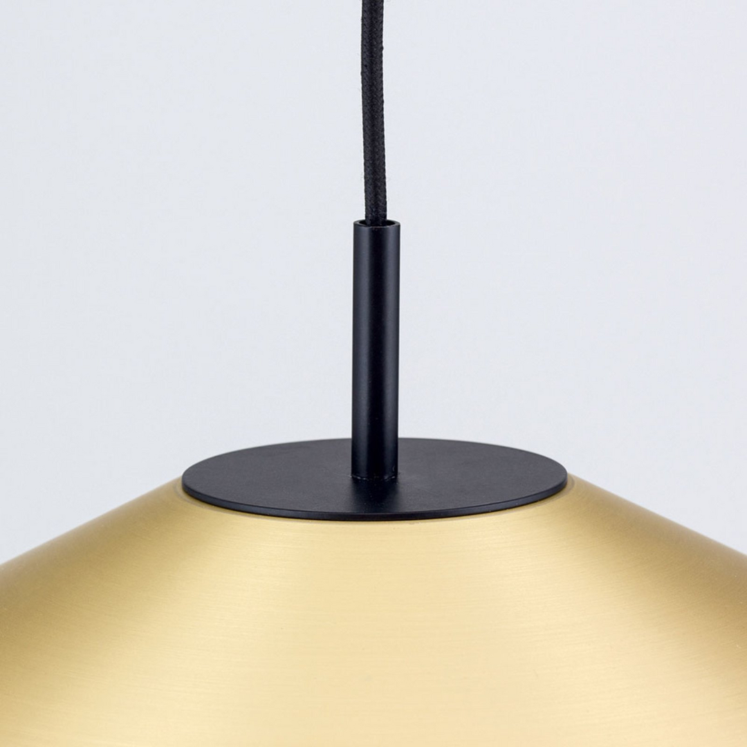 Orion Led Pendelleuchte Gourmet Schirm Messing Matt Lampe Leuchte Spot Licht B-Ware - 9003090266753