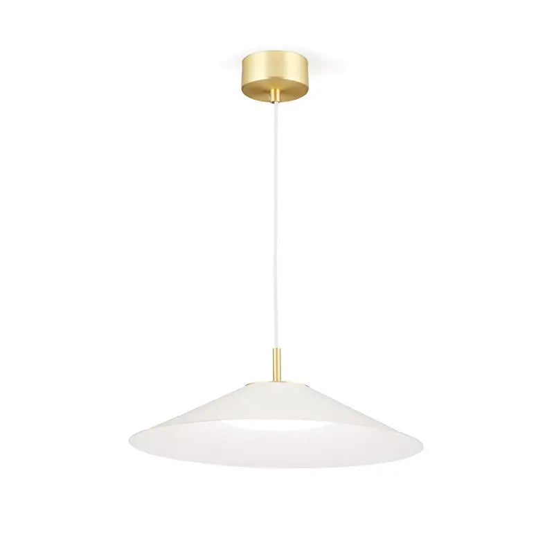 B-Ware Orion Led Pendelleuchte Gourmet Hängeleuchte Deckenleuchte Lampe Schirm Weiß - 9003090266760