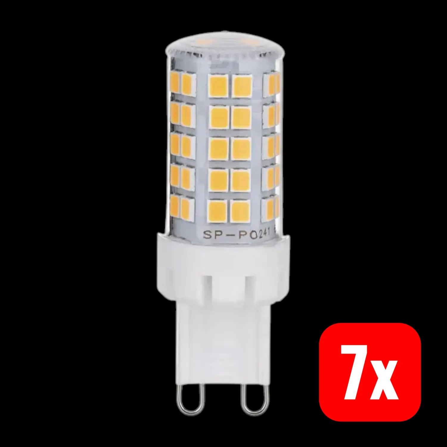 B-Ware Orion Led Stiftlampe Leuchtmittel Lampe G9 Dimmbar Klar 2700 K 5 W 500 Lm 7 Stück - 9003090277278