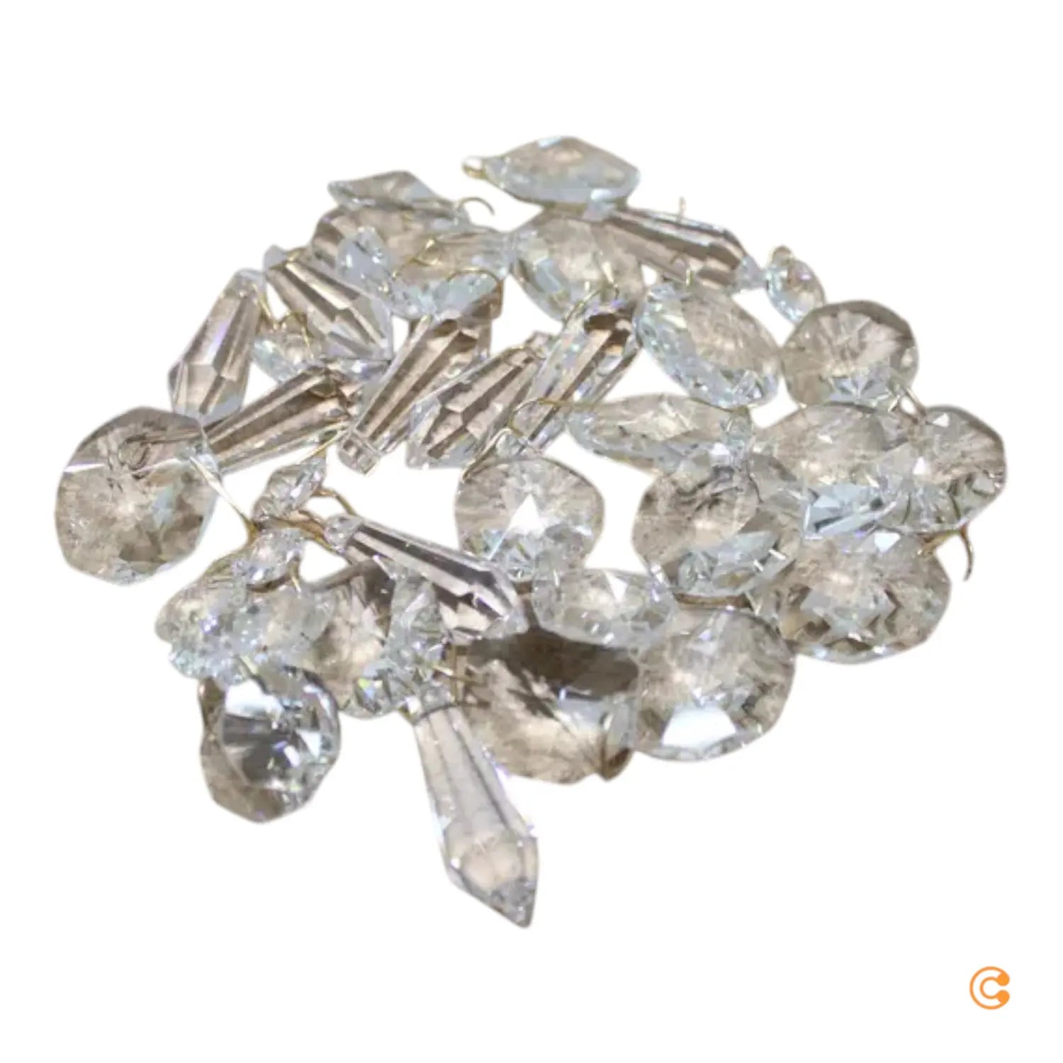 Orion Kristalldeckenleuchte Leuchte Sherata Gold Deckenlampe Siehe Text/Foto B-Ware - 9003090129348