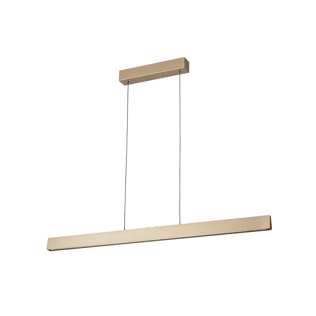 Orion Tara Led Hängelampe Pendelleuchte Messing Matt Wohnzimmerlampe 120 Cm B-Ware - 9003090278329
