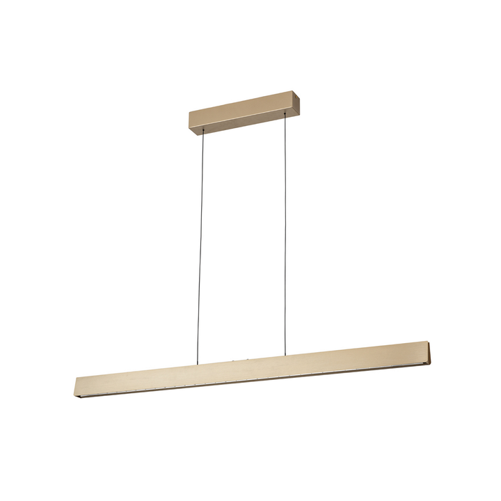Orion Tara Led Hängelampe Pendelleuchte Messing Matt Wohnzimmerlampe 120 Cm B-Ware - 9003090278329