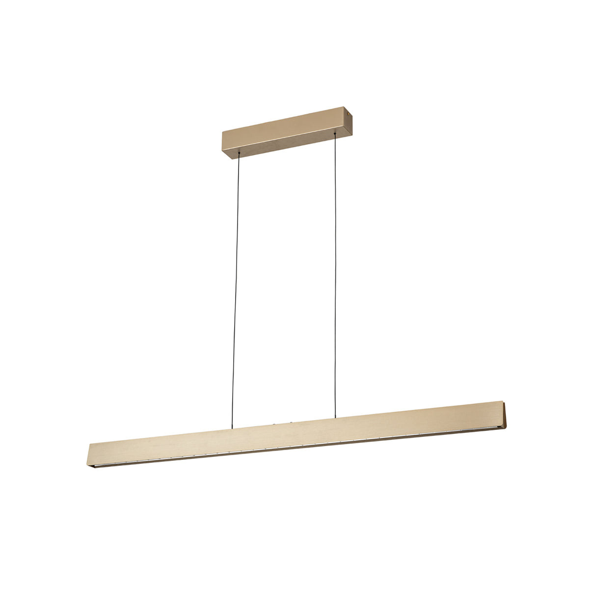 Orion Tara LED Hängelampe Pendelleuchte Messing matt Wohnzimmerlampe 120 cm - 9003090278329
