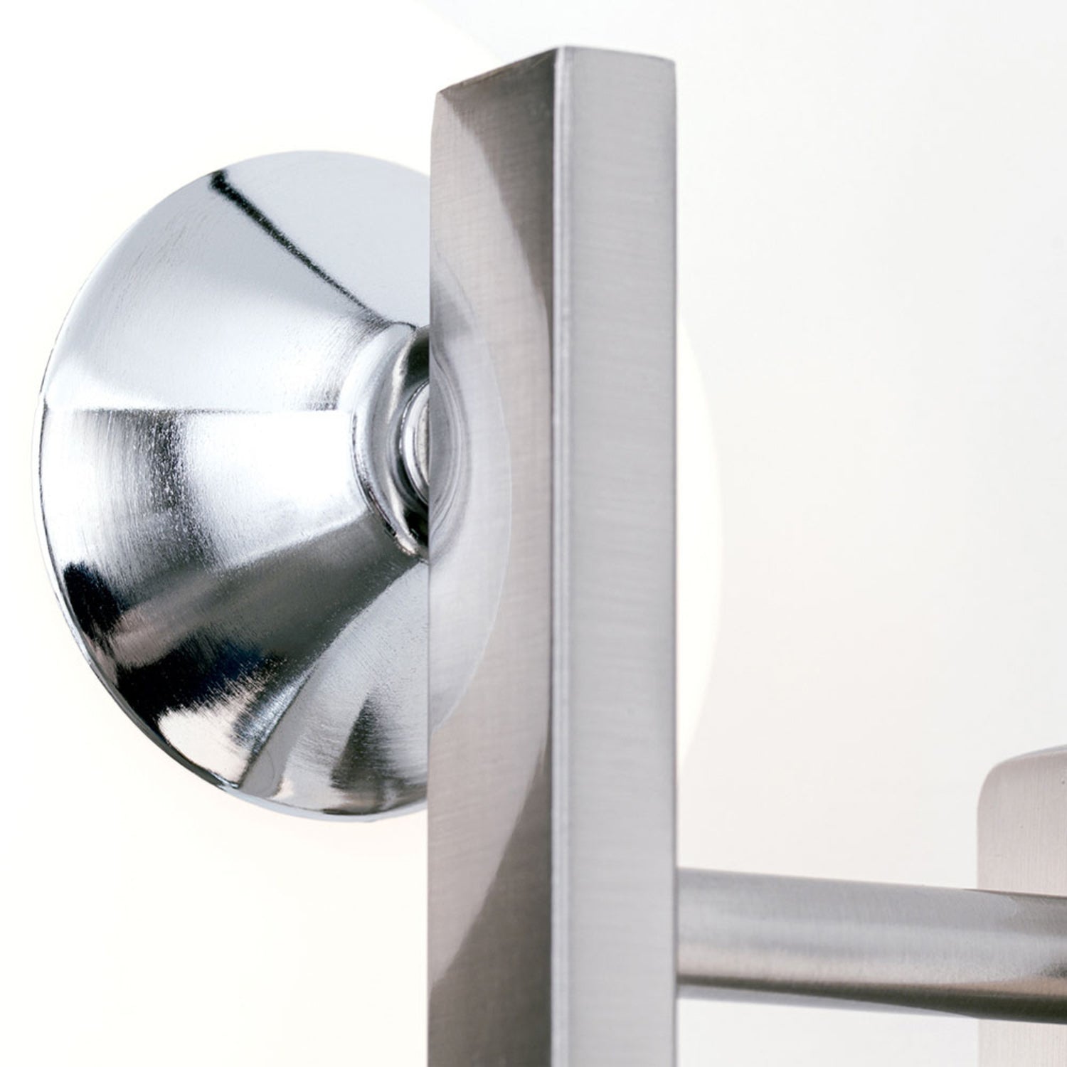 B-Ware Orion Snowwhite Wandleuchte Lampe Glaskugel Nickel Matt Glaswandleuchte - 9003090271429