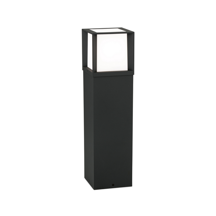 Orion Wegelampe Außenleuchte Henry Schwarz Led E27 Alu Edelstahl 60 Cm     B-Ware - 9003090278350