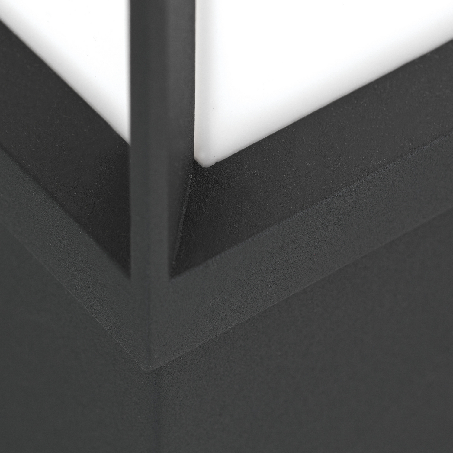 Orion Wegelampe Außenleuchte Henry Schwarz Led E27 Alu Edelstahl 60 Cm     B-Ware - 9003090278350