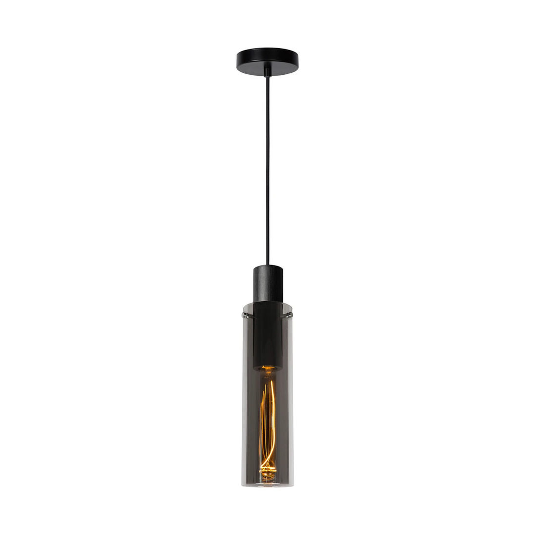 Lucide Hängeleuchte Orlando Hängelampe Pendelleuchte Lampe Leuchte E27 Rauchgrau B-Ware - 6055796