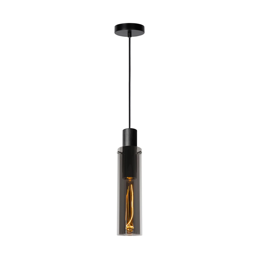Lucide Hängeleuchte Orlando Hängelampe Pendelleuchte Lampe Leuchte E27 Rauchgrau B-Ware - 6055796