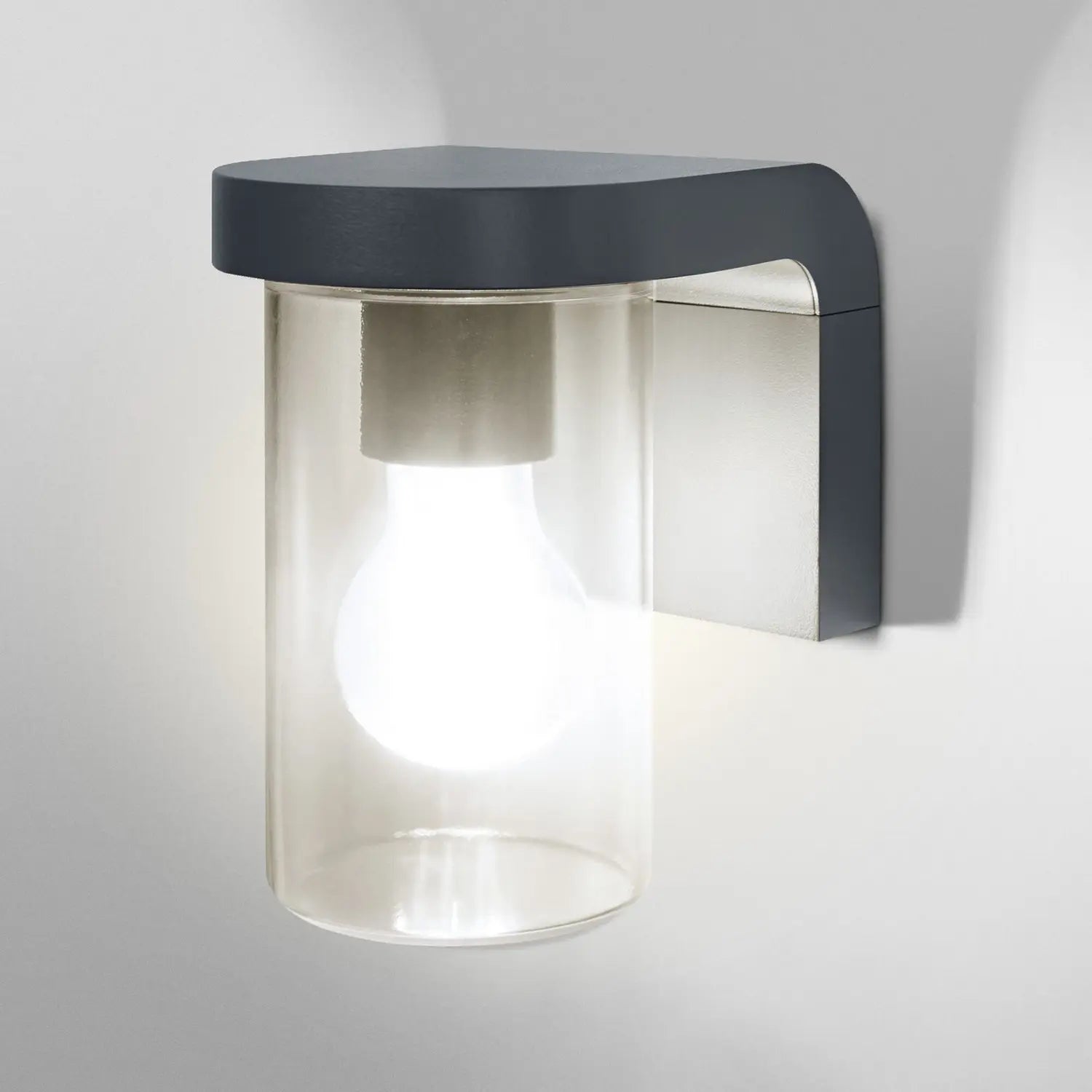 B-Ware Osram Außenwandlampe Wandbeleuchtung Außenleuchte Glas Klar Ip44 - 4099854461200