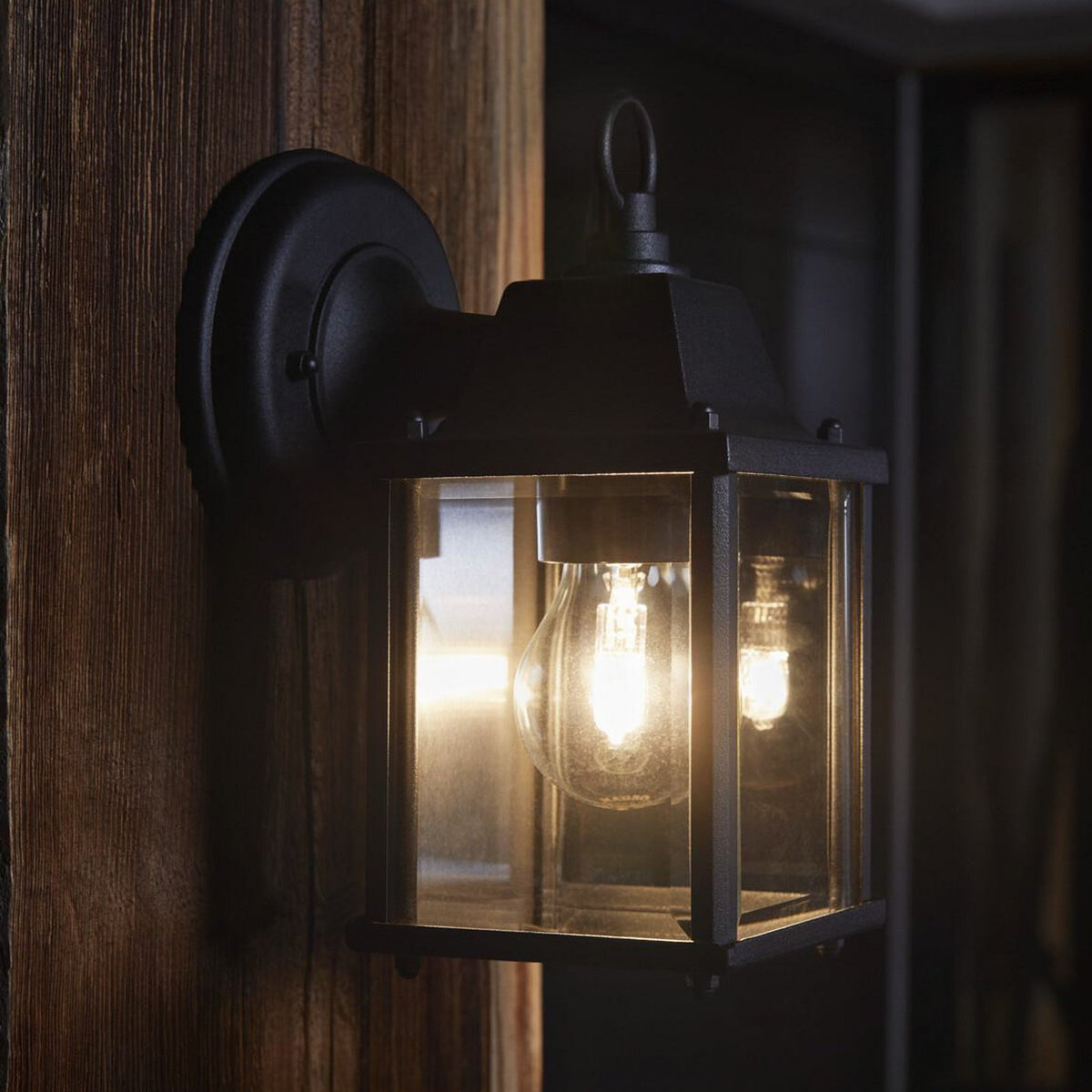 OSRAM Außenwandleuchte Wandlampe ENDURA CLASSIC LANTERN SQUARE 29 cm 4 STÜCK - 4099854447402