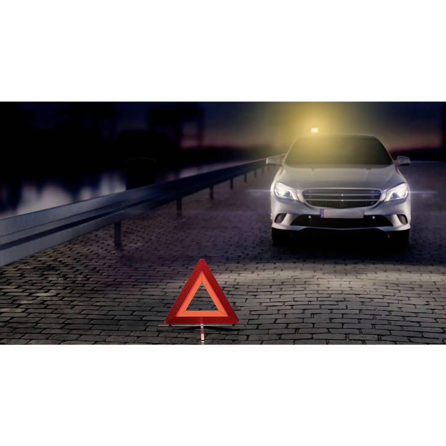 B-Ware Osram Warnleuchte Warnlicht Led Warnlampe Straßenverkehr Orange Usb C Ladekabel - 4062172295840