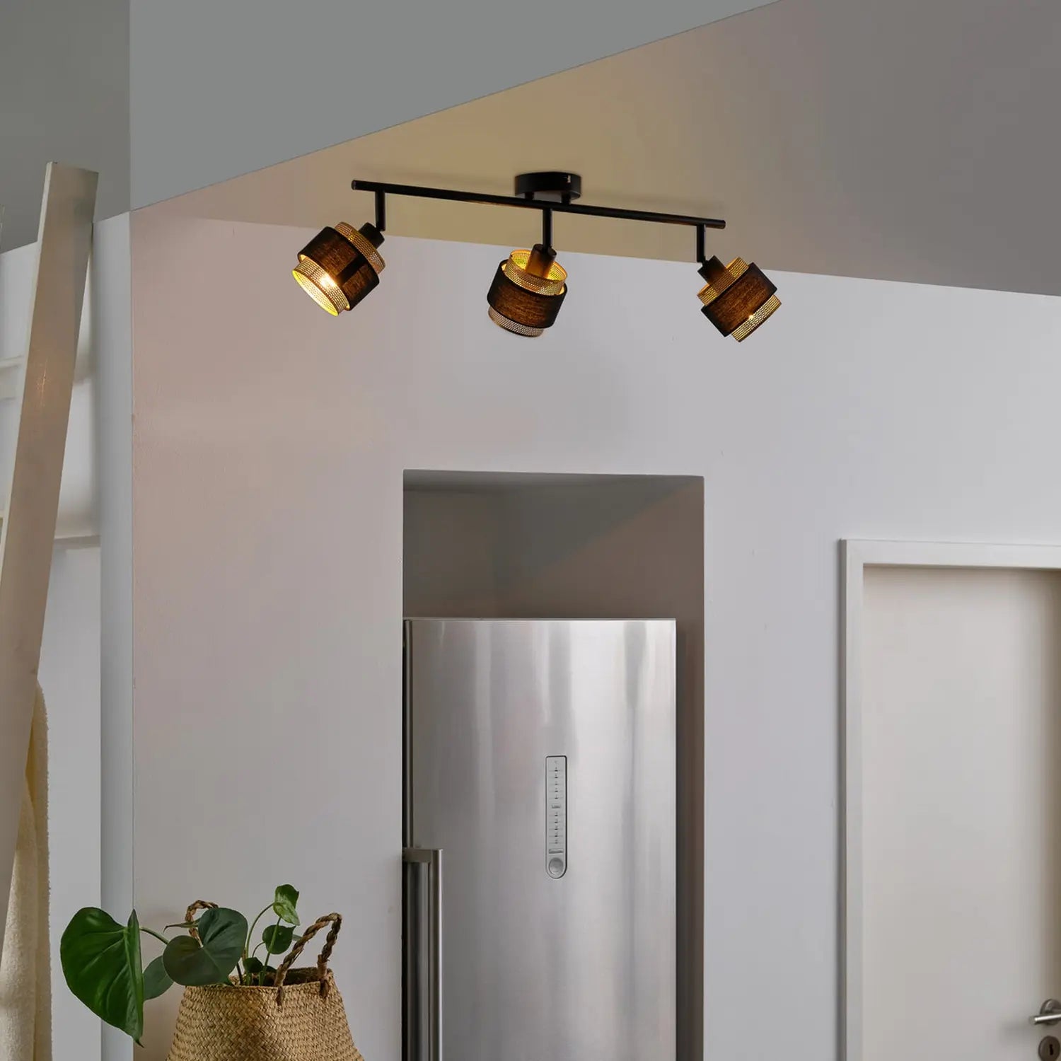 B-Ware Osram Deckenleuchte Deckenlampe Decor Spot Hornet Schwarz Gold Led Leuchte - 4058075847781