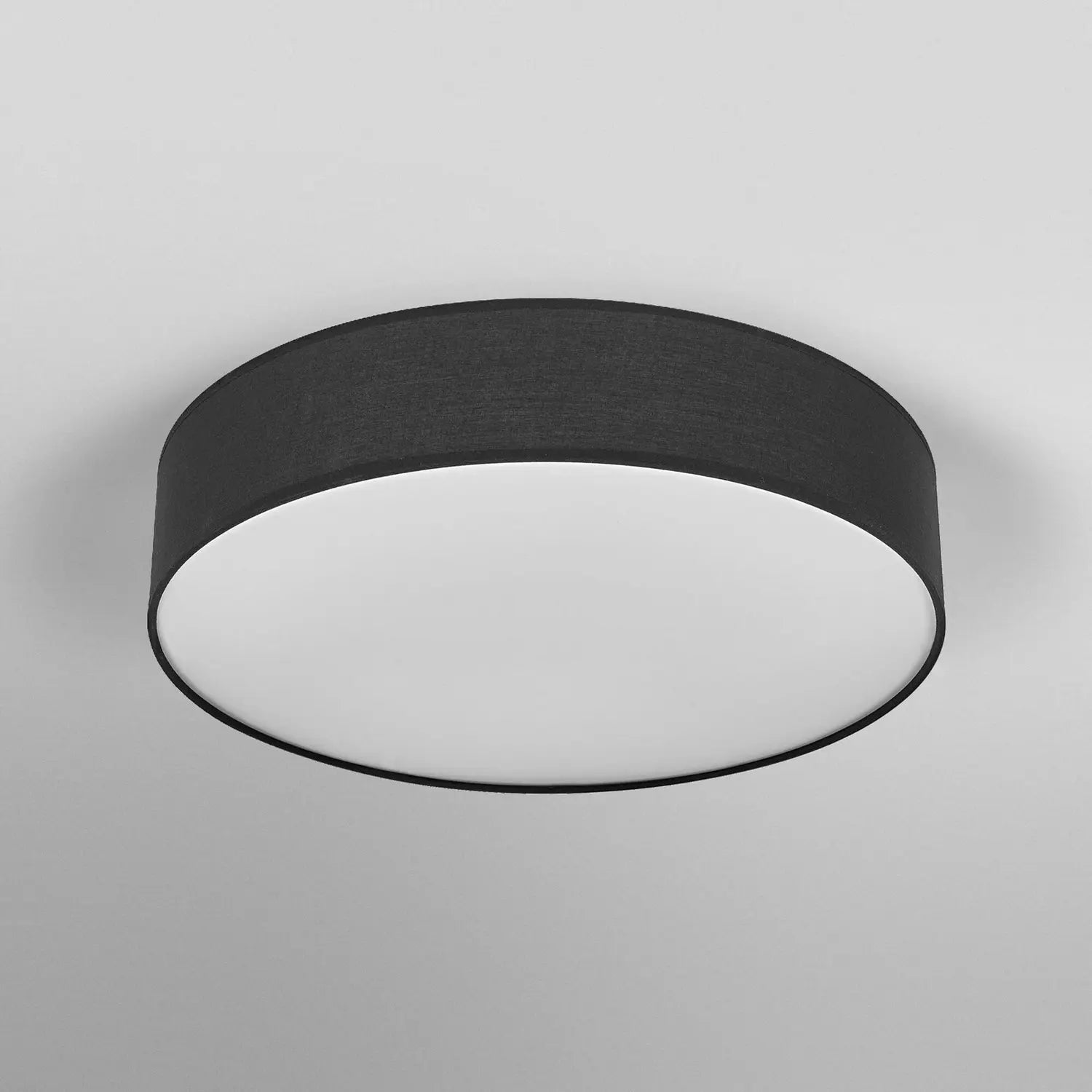 B-Ware Osram Deckenleuchte Lampe Leuchte Orbis Paris Schwarz Textil E27 Runde Form - 4099854449468