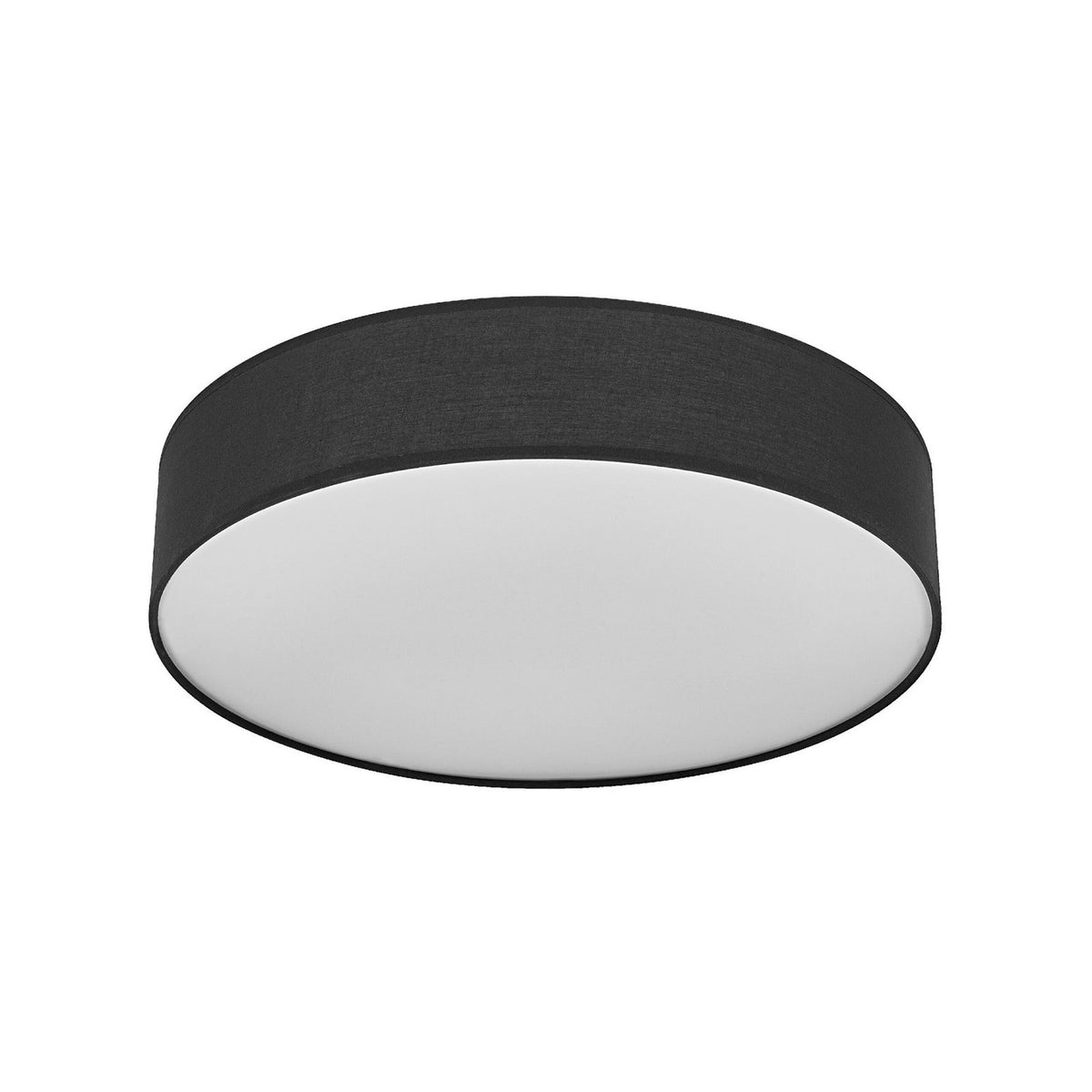 OSRAM Deckenleuchte Lampe Leuchte ORBIS PARIS schwarz Textil E27 runde Form - 4099854449468