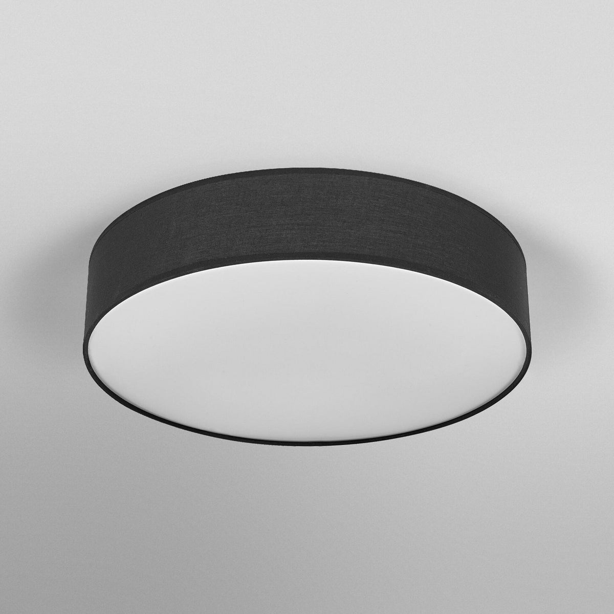 OSRAM Deckenleuchte Lampe Leuchte ORBIS PARIS schwarz Textil E27 runde Form - 4099854449468