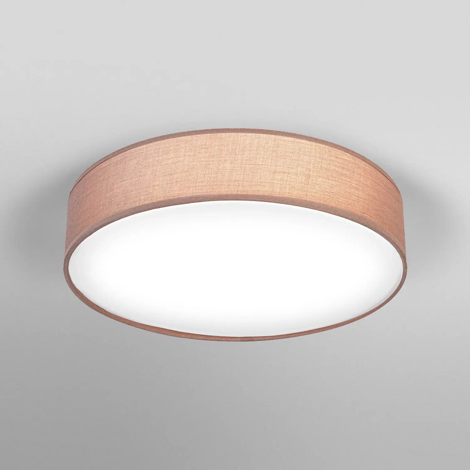B-Ware Osram Deckenleuchte Lampe Orbis Paris Textil Braun Wohnzimmer E27 Led ø 48 Cm - 4099854449567