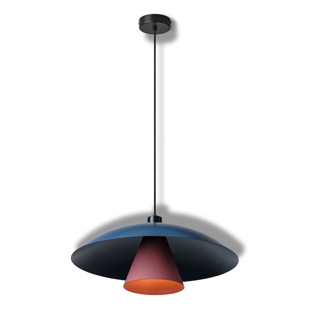 OSRAM Pendelleuchte Hängelampe Flying Mushroom E27 LED Leuchte Metall Blau299 - 4058075846920