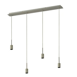 B-Ware Osram Decor Needle Pendelleuchte Linear Beige 4x E27 Deckenlampe Lampe Spot
