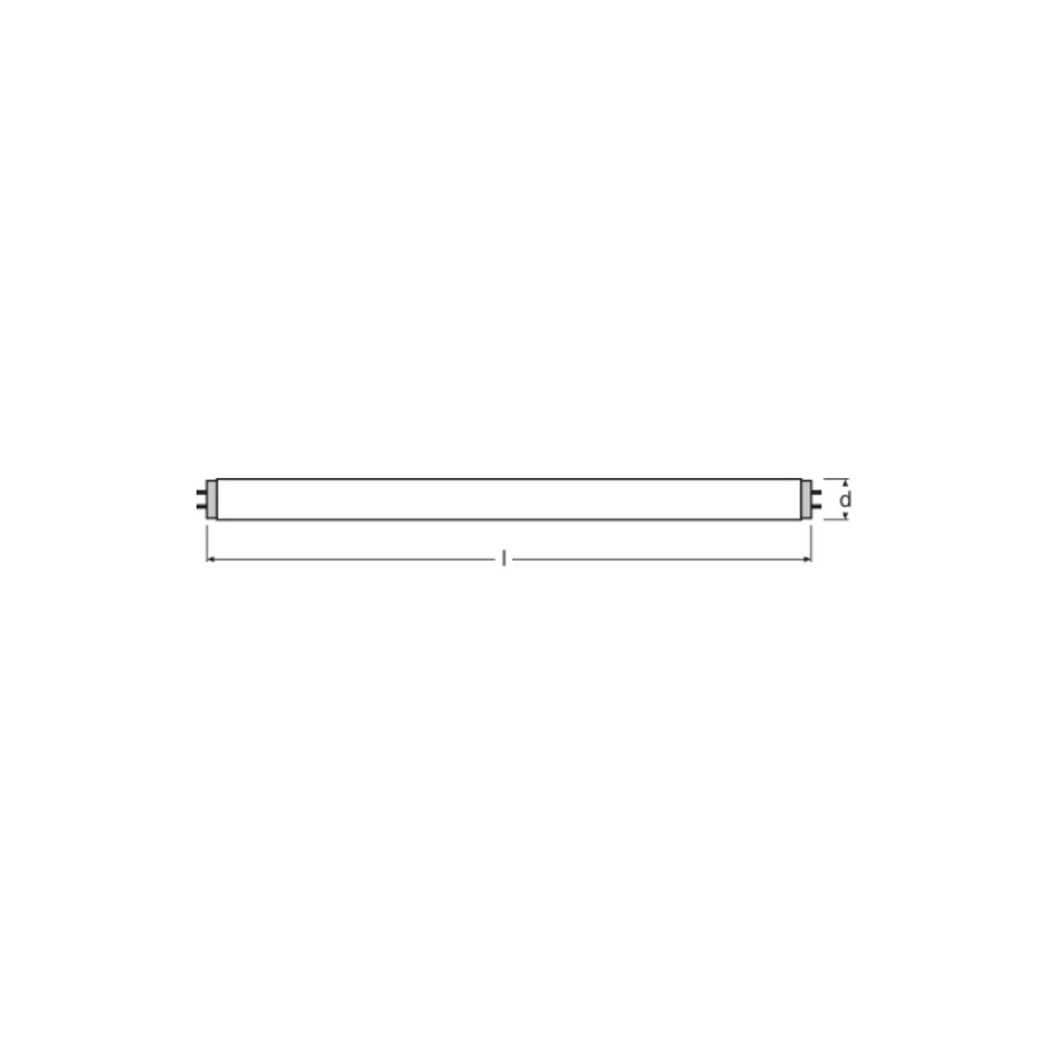 B-Ware Osram Homelighting Leuchtstoffröhre G13 30 W Kaltweiß 840 26mm 9088mm 4 Stück - 4050300336947