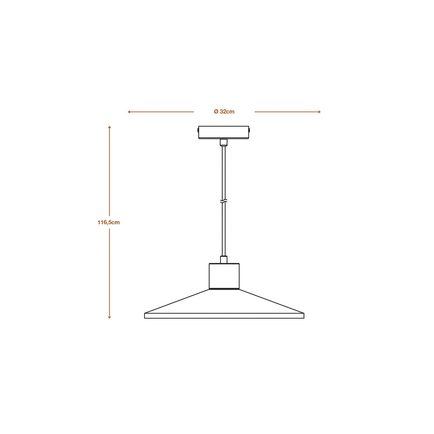 B-Ware Osram Hängeleuchte Pendelleuchte Concrete Wood ø32cm Grau Holz Beton Lampe E27  - 4099854459269