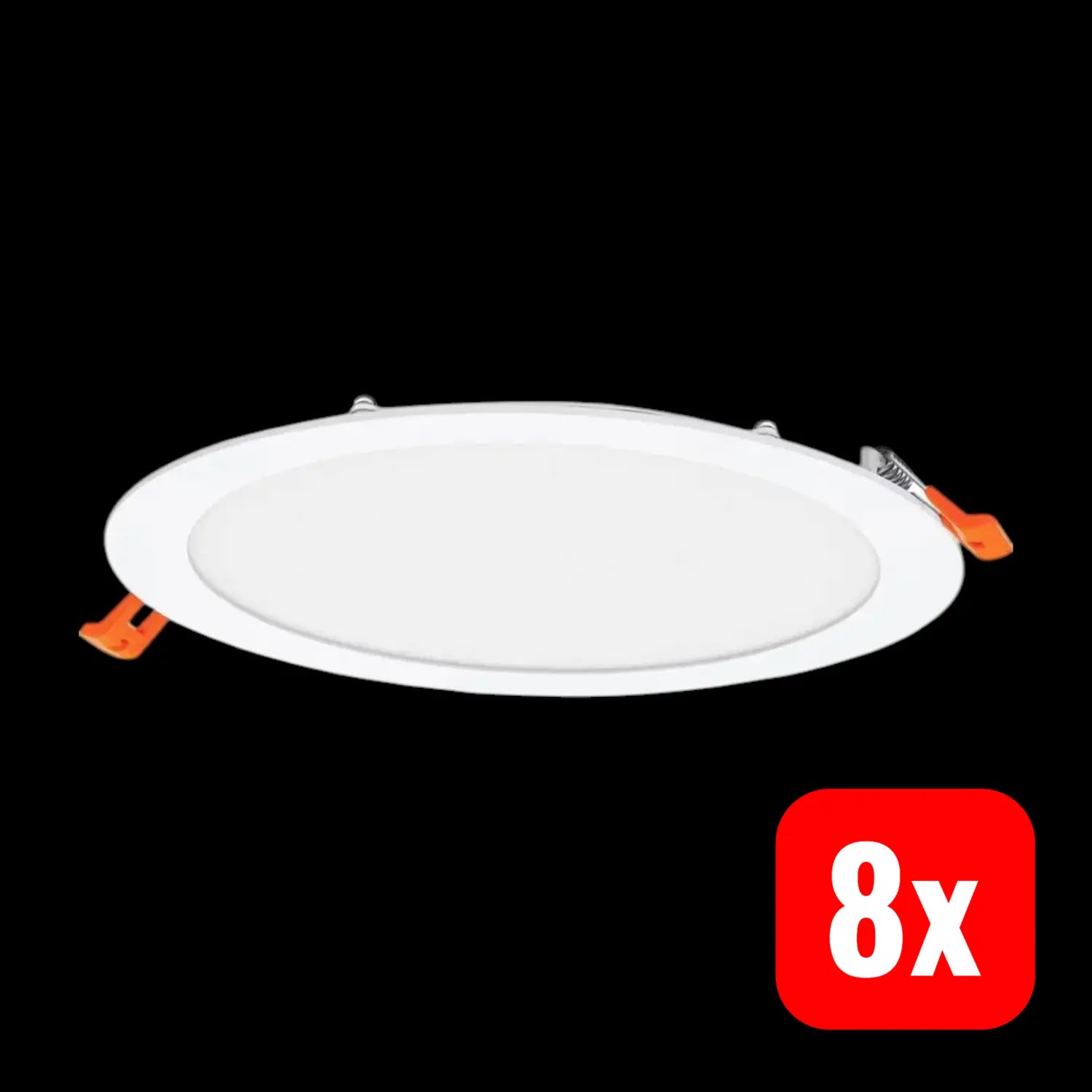B-Ware Osram Led Deckenleuchte Downlight Einbau Slim 225 Mm 22 W Weiß 4000 K 8 Stück - 4099854445248