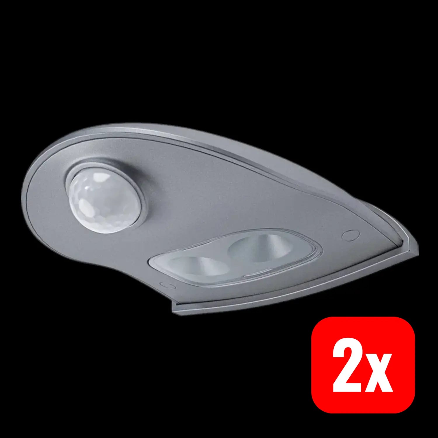 B-Ware Osram Nachtlicht Led Leuchte Bewegungsmelder Sensor Door Led Silber 2 Stück - 4099854531378