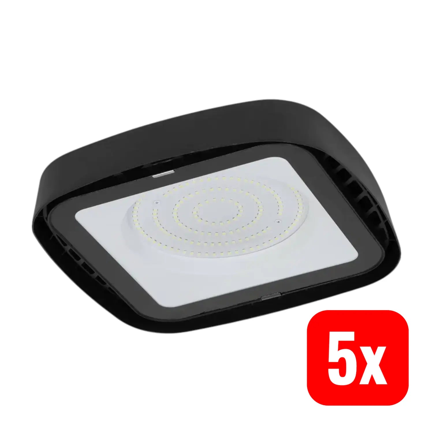 B-Ware Osram Led Hallenleuchte Highbay Ufo Schwarz 130 W 6500 K Ip65 27,3 Cm 5 Stück - 4099854429330