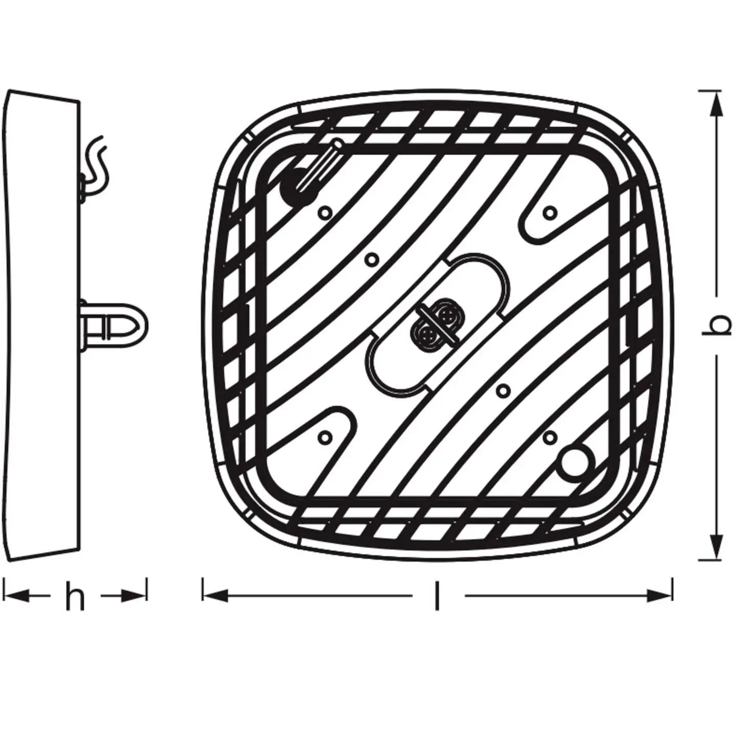 B-Ware Osram Led Hallenleuchte Highbay Ufo Schwarz 130 W 6500 K Ip65 27,3 Cm 5 Stück - 4099854429330