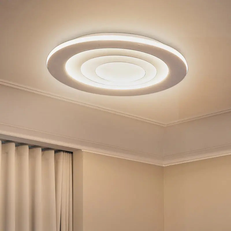 OSRAM LED-Deckenleuchte Lampe ORBIS SPIRAL ROUND weiß Stahl Leuchte Ø69cm848 - 4099854450464