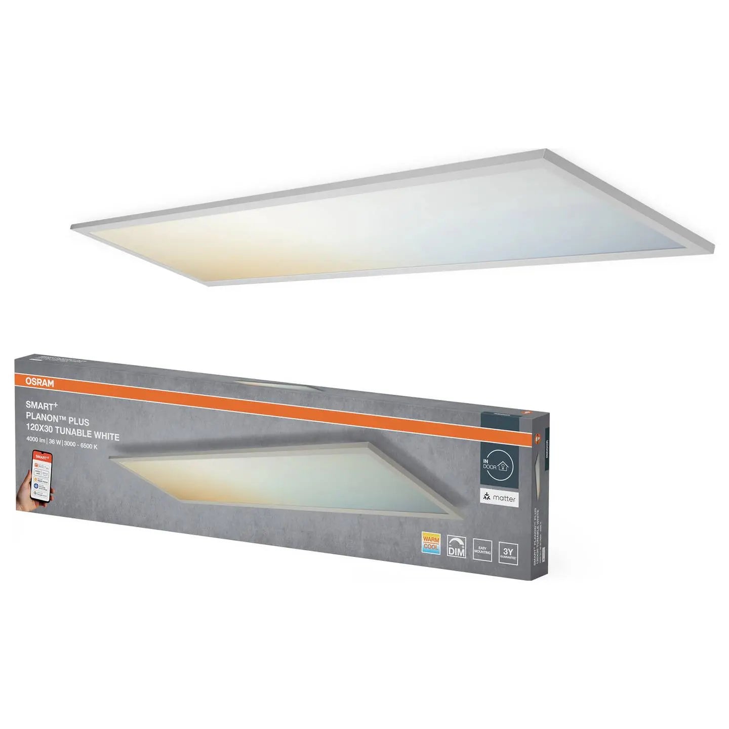 B-Ware Osram Led Panel Leuchte Lichtpanel Smartplus Tunable White Weiß Dimmfunktion - 4099854471254