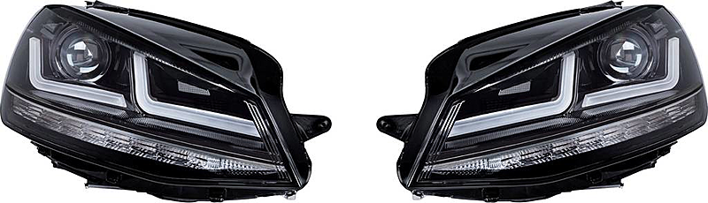 B-Ware Osram Auto Komplett Scheinwerfer Le Driving Golf Vii Black Edition Halogenersatz - 4052899599598