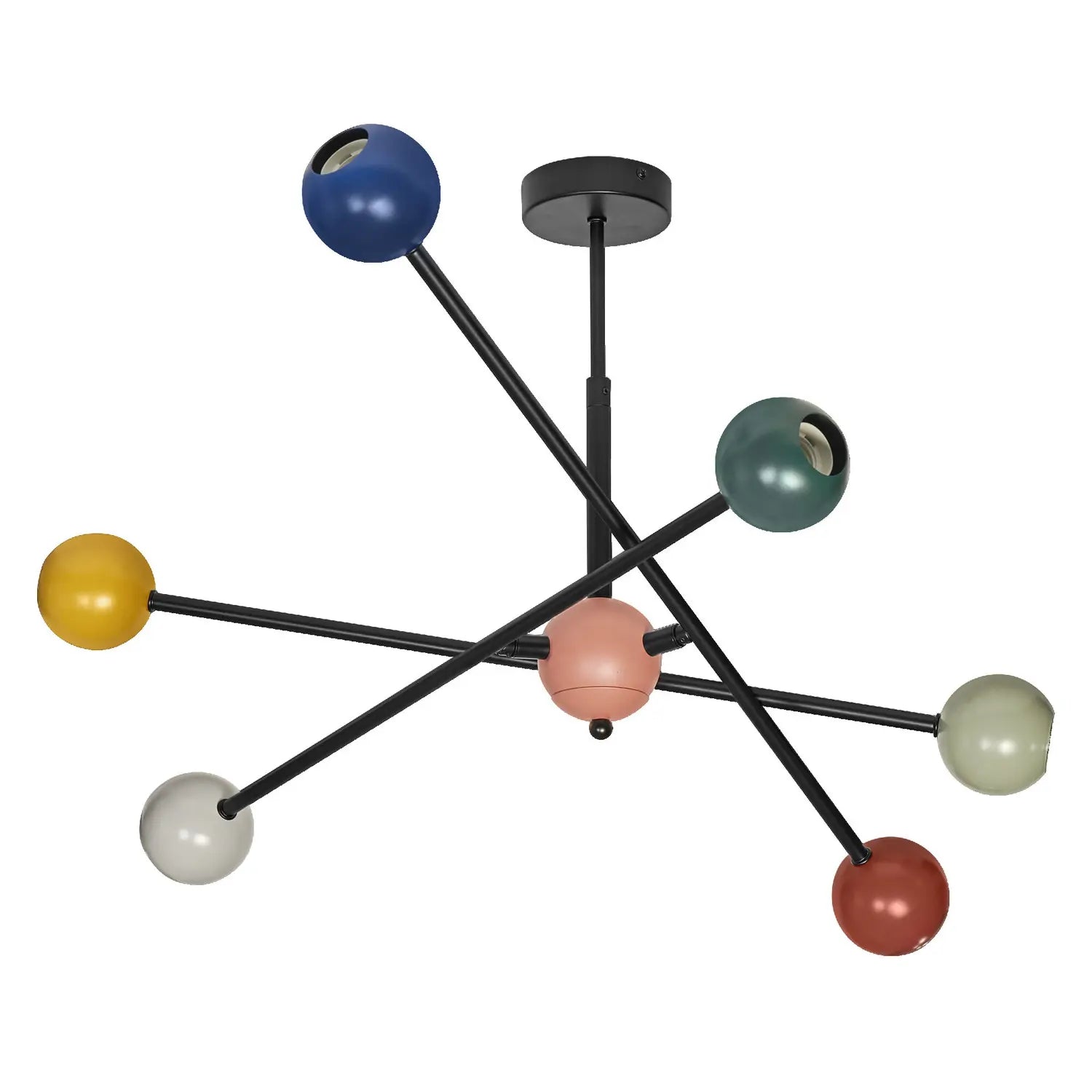B-Ware Osram Pendelleuchte Hängeleuchte Decor Bubble Multicolor E27 Stahl Bunt772 - 4099854458583