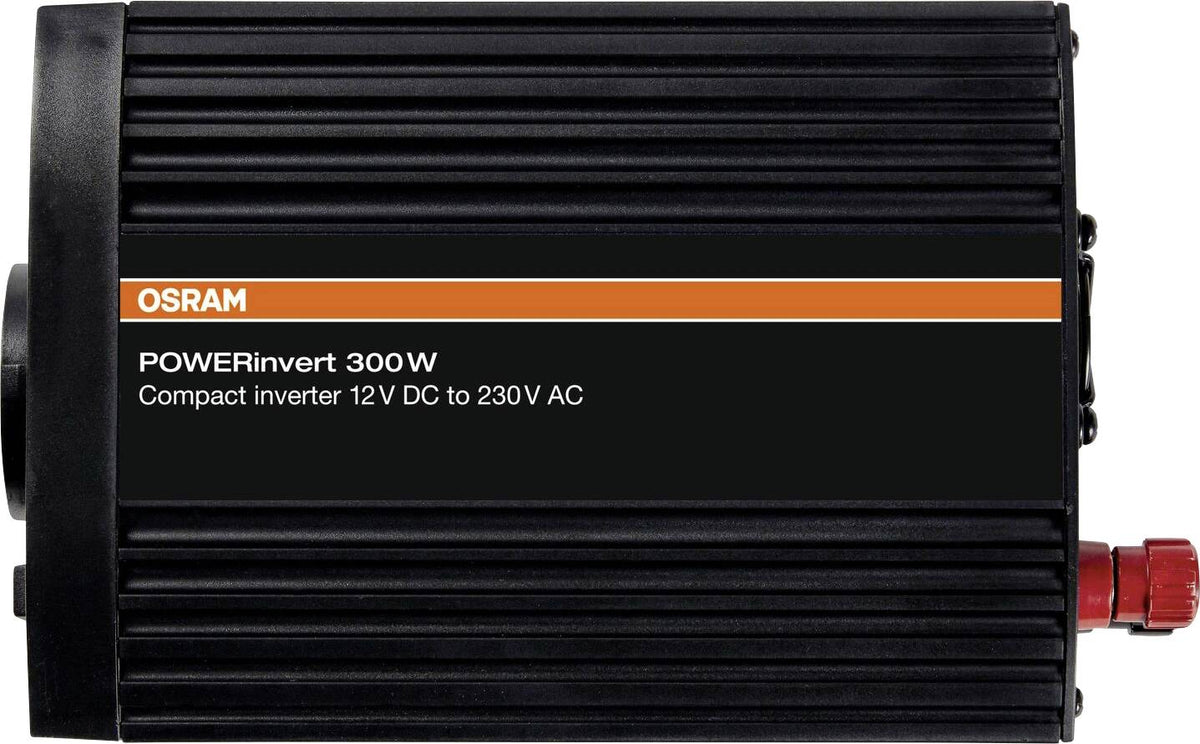 OSRAM POWERinvert 300W Wechselrichter 12V DC auf 230V AC mit Schutzfunktionen - 4062172406598