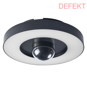 D-Ware Osram Smart+ Wifi Led Außenkamera Circle Graphit Sensor Ip44 Kamera Defektware