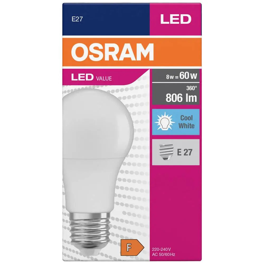 B-Ware Osram Led Lampe Glühbirne E27 Neutralweiß Classic A60 Glühlampe 8.5 W 25 Stück - 4099854109799