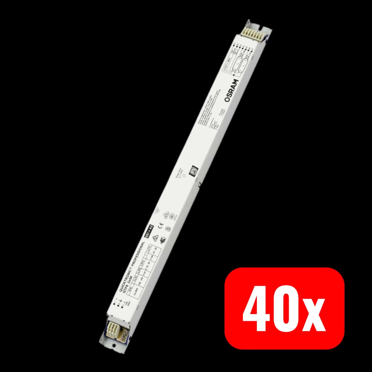 B-Ware Osram Lampen Vorschaltgerät Lampenvorschaltgerät Trafo 54   58 W 40 Stück - 4008321880253