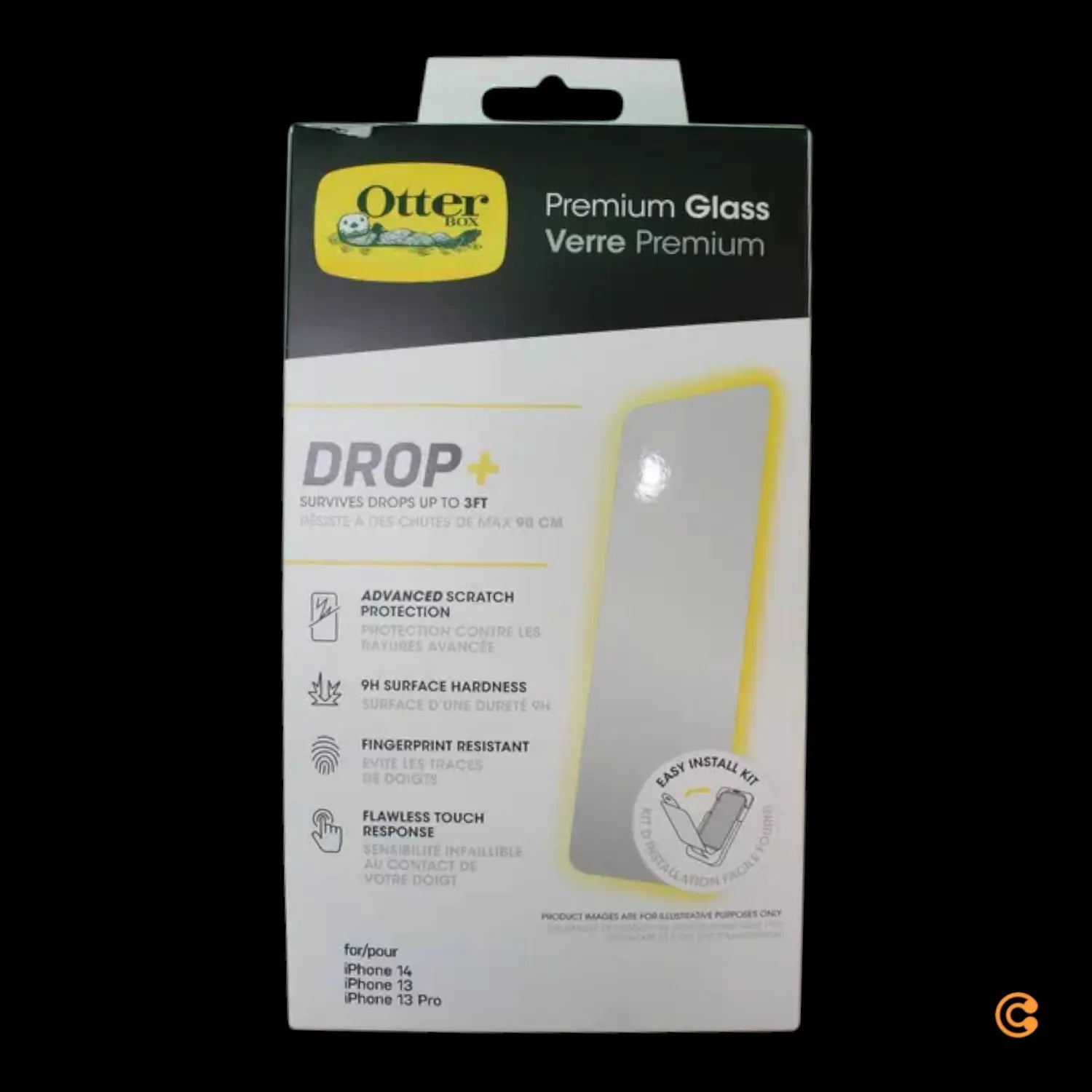 B-Ware Otterbox Premium Glass Displayschutzglas Apple I Phone 16e, I Phone 14, I Phone 13 - 840304774487
