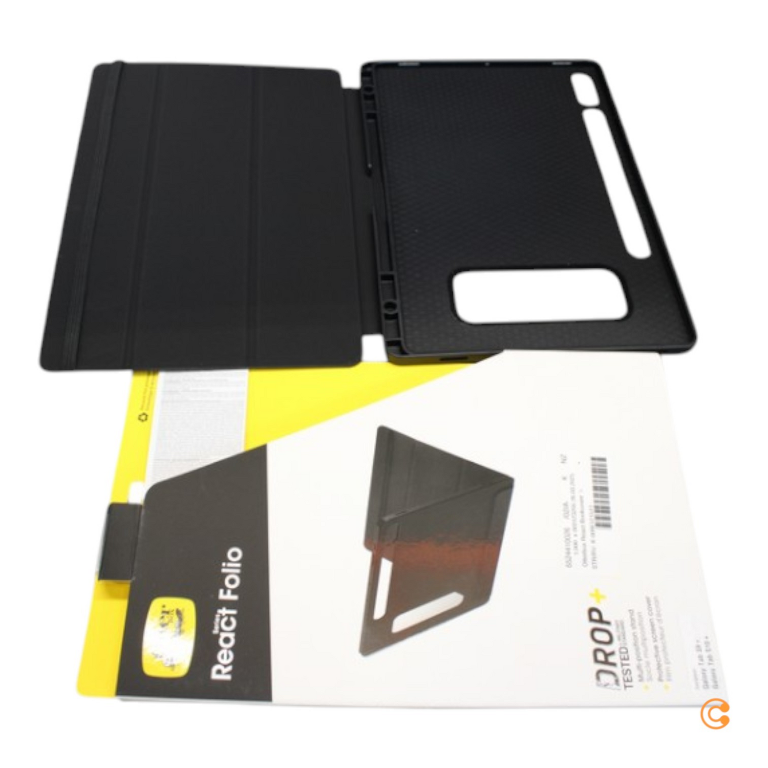 Otterbox React Cover Tasche Galaxy Tab S9+ Schwarz Book Cover Samsung Schutz B-Ware - 840304757435