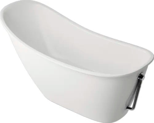 B-Ware Marci Badewannen Set Badewanne Wanne Ovale Freistehende Badewanne Weiß - 5906729573564