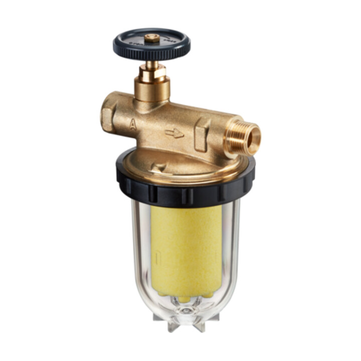 Oventrop Heizölfilter Filter Oilpur Sinterkunststoff 50 75 My Absperrung Dn10 B-Ware - 4026755151992