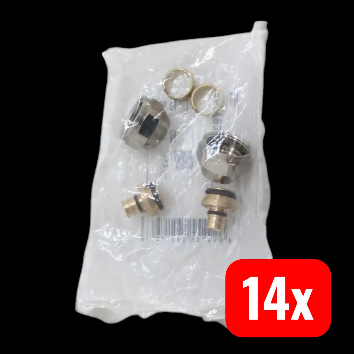 B-Ware Oventrop Klemmringverschraubung Cofit S 16x2mm 3/4″ Kunststoffrohr 14 Sets - 4026755192179